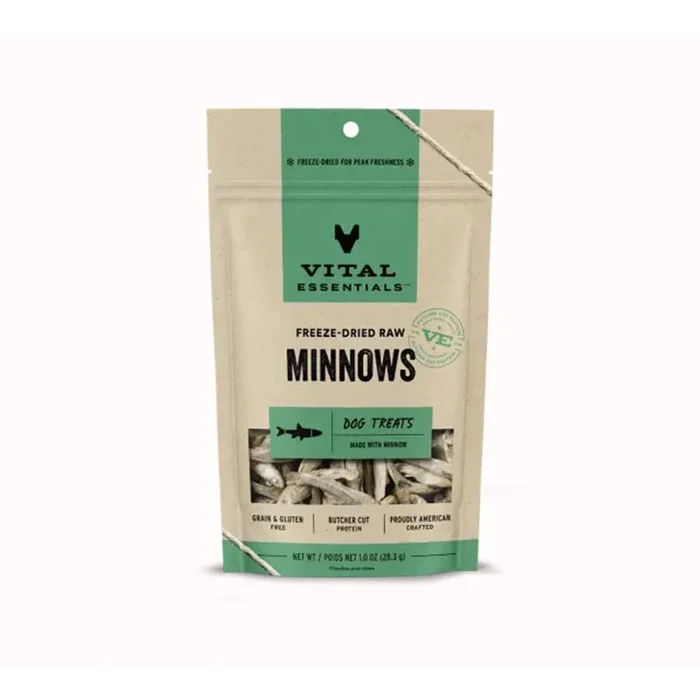 Vital Essentials Freeze-Dried Minnows Dog Treats