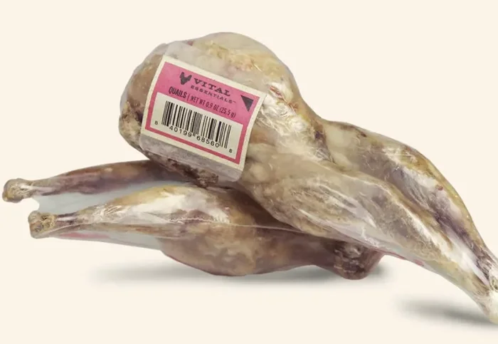 Vital Essentials Freeze Dried Raw Dog Treats, Whole Quail
