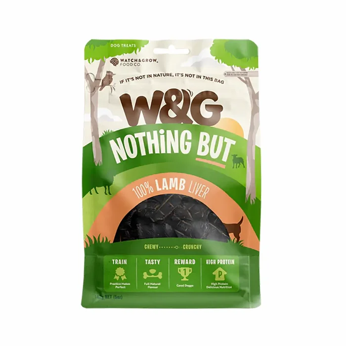 W&G Nothing But Lamb Liver Dog Treats