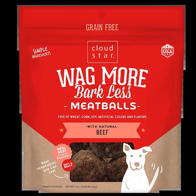Wag More Meatballs Beef