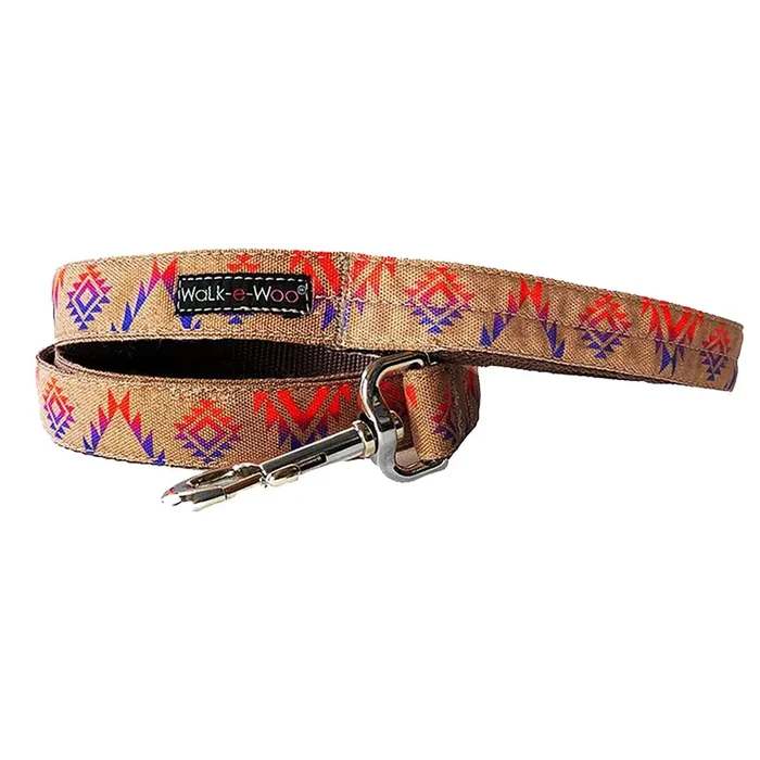WaLk-e-Woo Southwestern Dog Leash – Sunrise Sunset