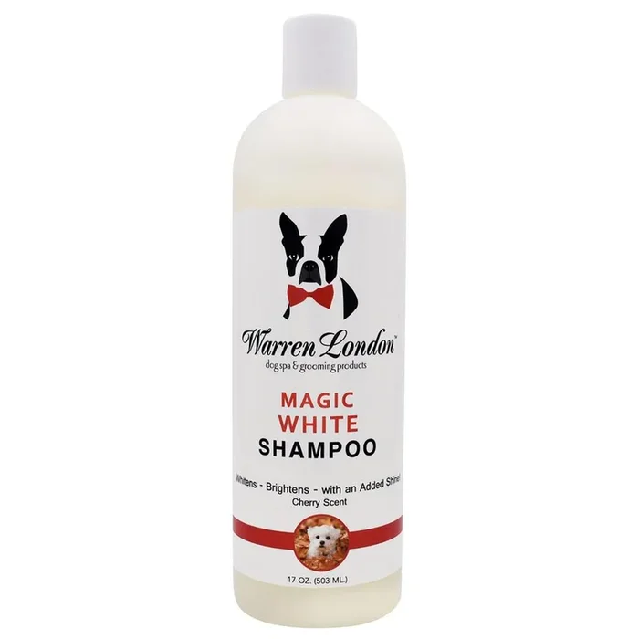 Warren London Magic White Brightening Dog Shampoo – Cherry Scented