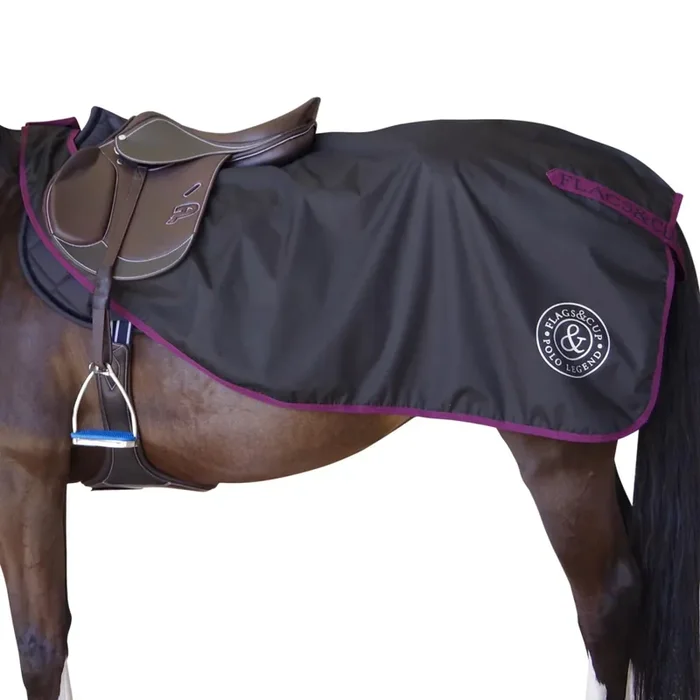 Waterproof/fleece rug for horses Flags&Cup Beluga
