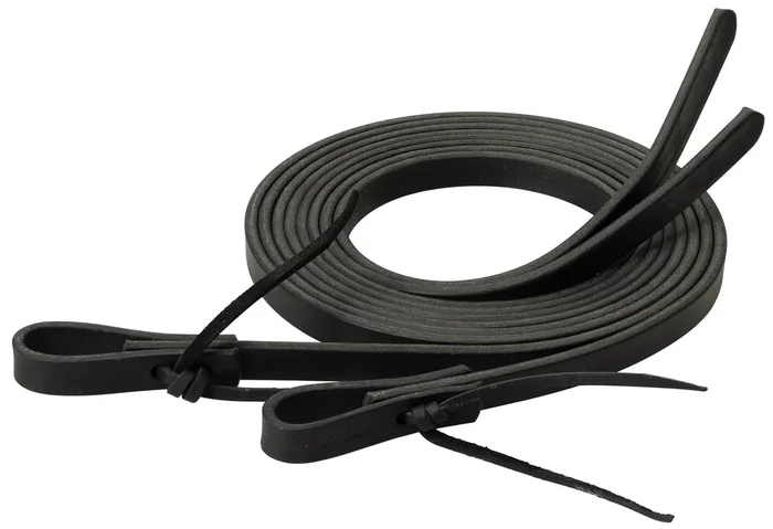 Weaver Black Latigo Split Reins