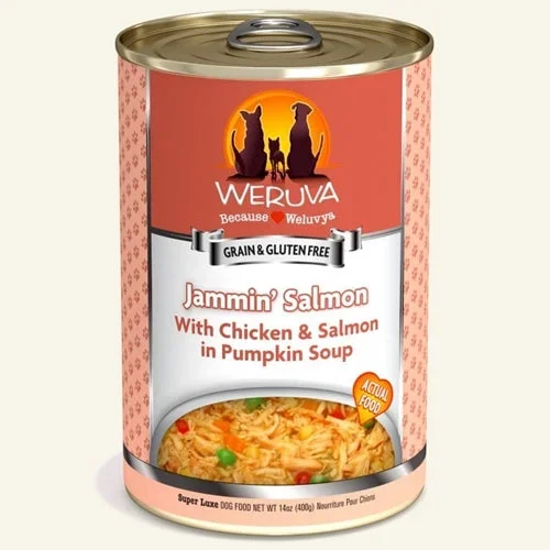Weruva Jammin’ Salmon Canned Dog Food