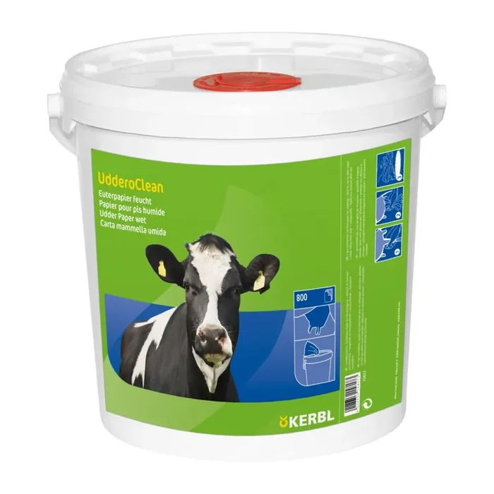 Wet paper 800/bucket Kerbl [Size 20×20 cm]