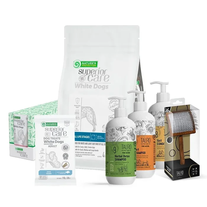 White Dog All Sizes&Life Stages Bundle