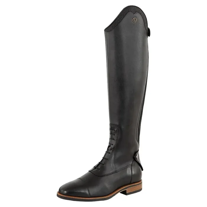 Wide calf leather riding boots BR Equitation Firenze [Size 39]