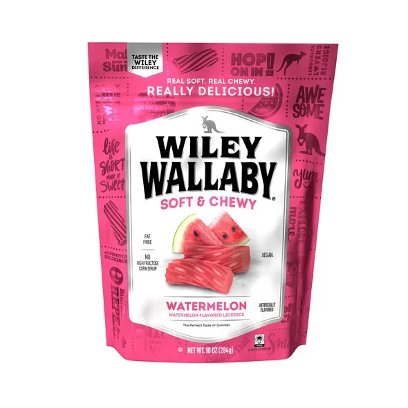 Wiley Wallaby Gourmet Watermelon Licorice