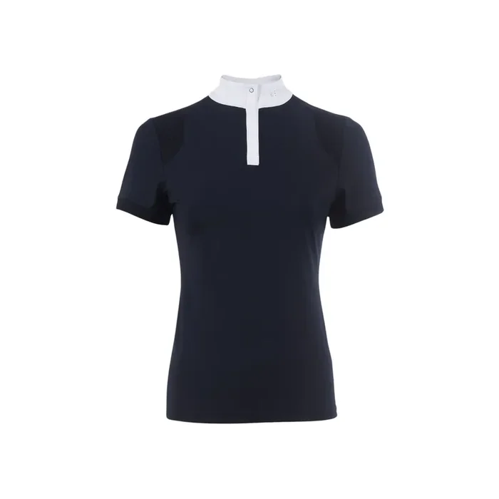 Women‘s 1/4 zip Polo shirt Cavallo