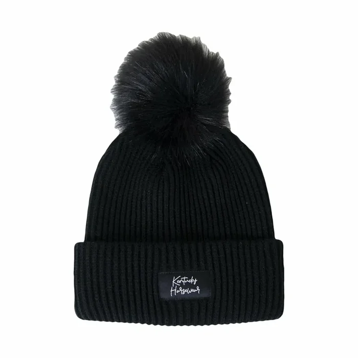 Women‘s beanie with pom-pom Kentucky