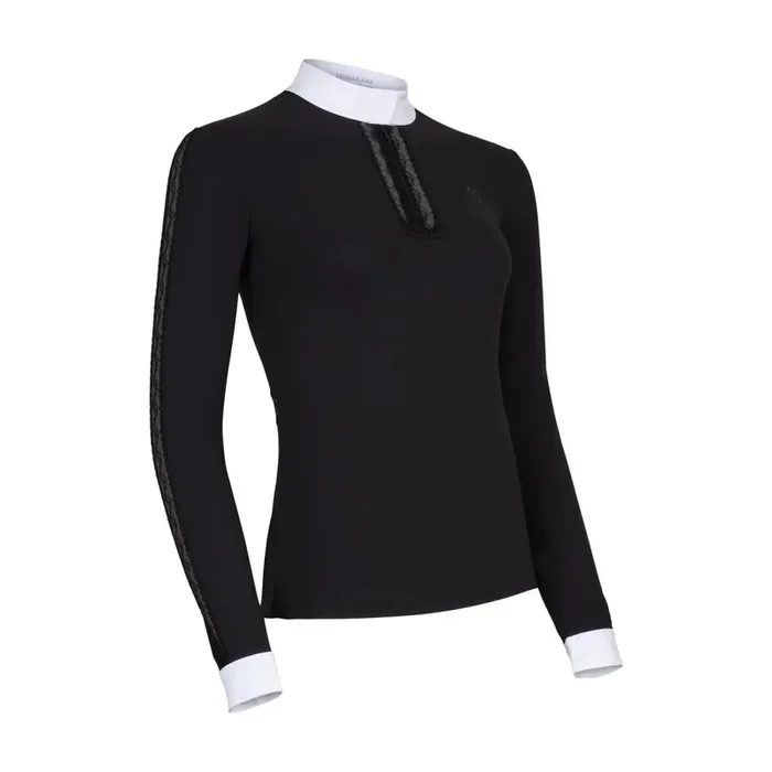 Women‘s long-sleeved riding polo shirt Samshield Caroline