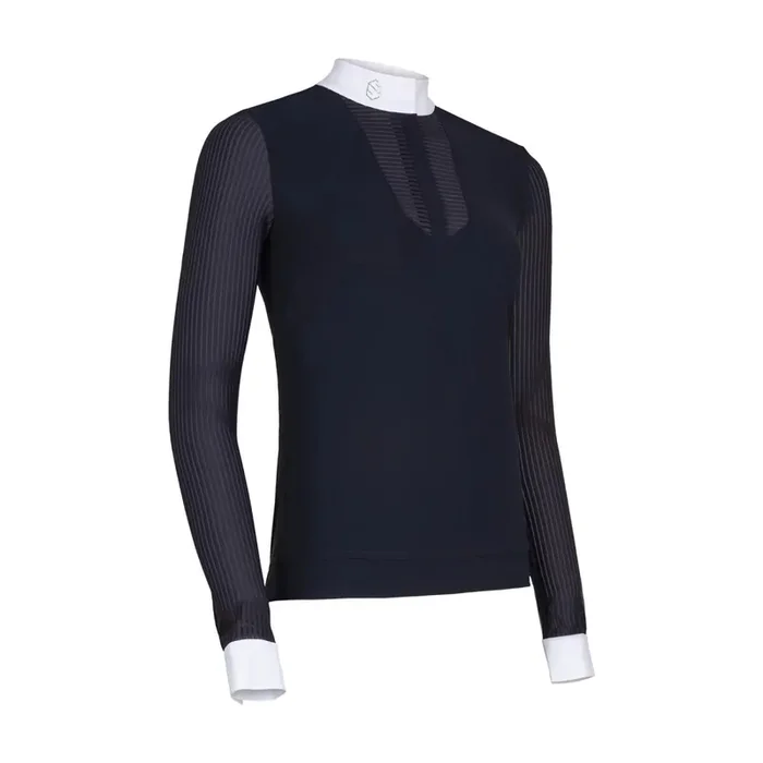 Women‘s long-sleeved riding polo shirt Samshield Faustine