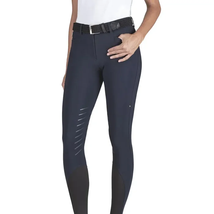 Women‘s riding pants with knee grip Equiline B-Move Catirk