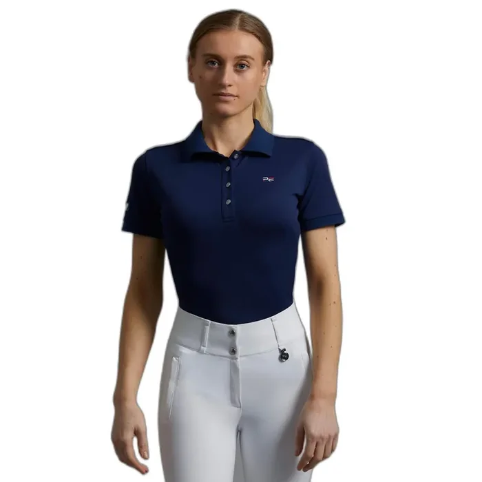 Women‘s riding Polo shirt Premier Equine logo PE