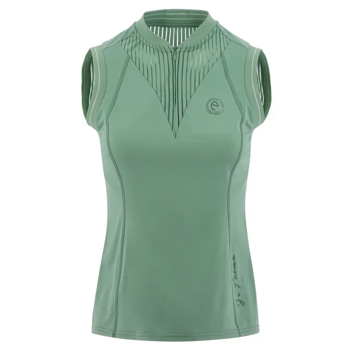 Women‘s sleeveless riding Polo shirt Equithème Margot