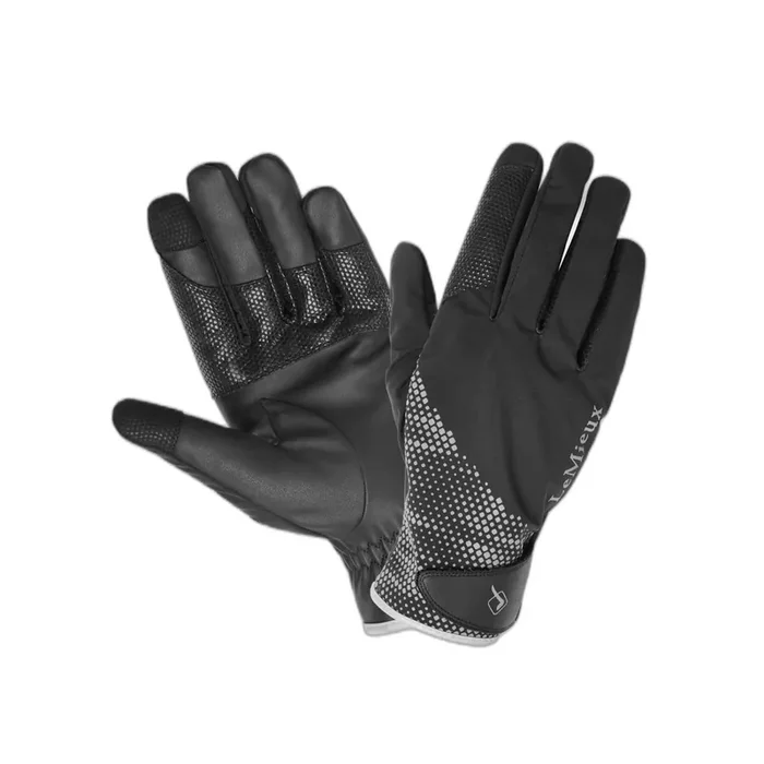 Women‘s waterproof leather riding gloves LeMieux [Size 8,5/9]