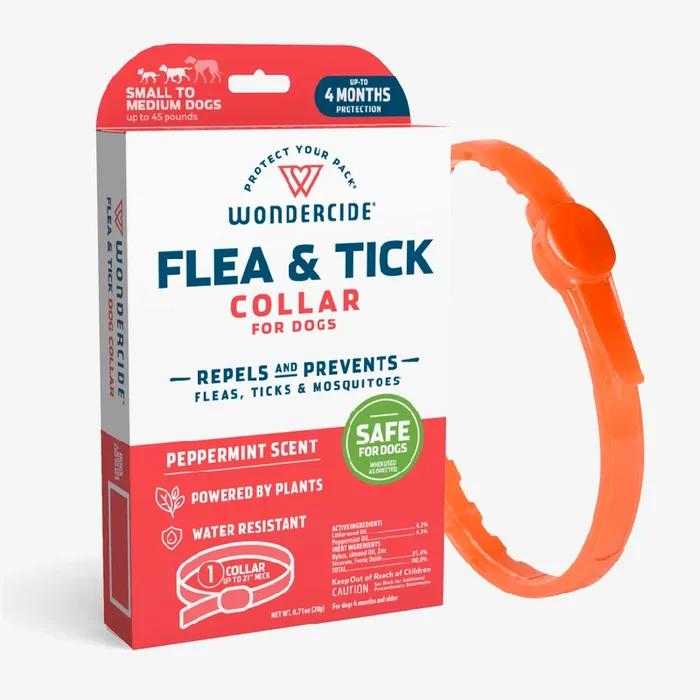 Wondercide Peppermint Flea and Tick Collar For Dogs