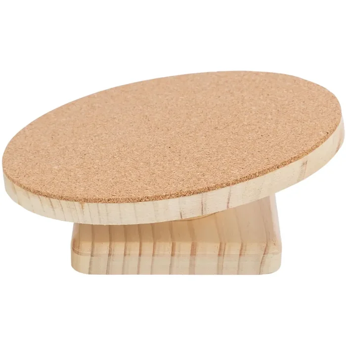 Wood/cork exercise disc for rodents Trixie [Size 22 cm]
