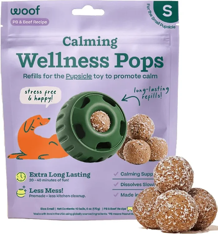 Woof Pet Inc’s Calming Vitamin Pops
