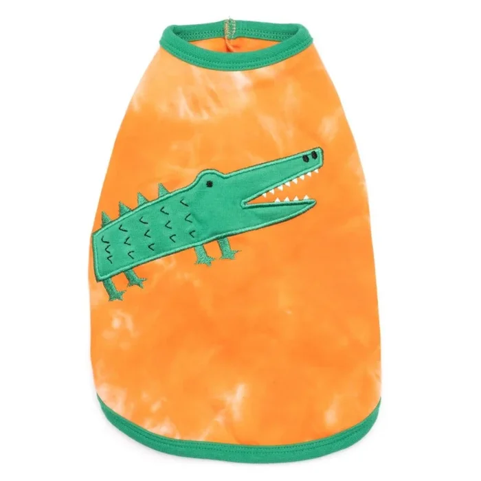 Worthy Dog Alligator Dog T-Shirt – Orange