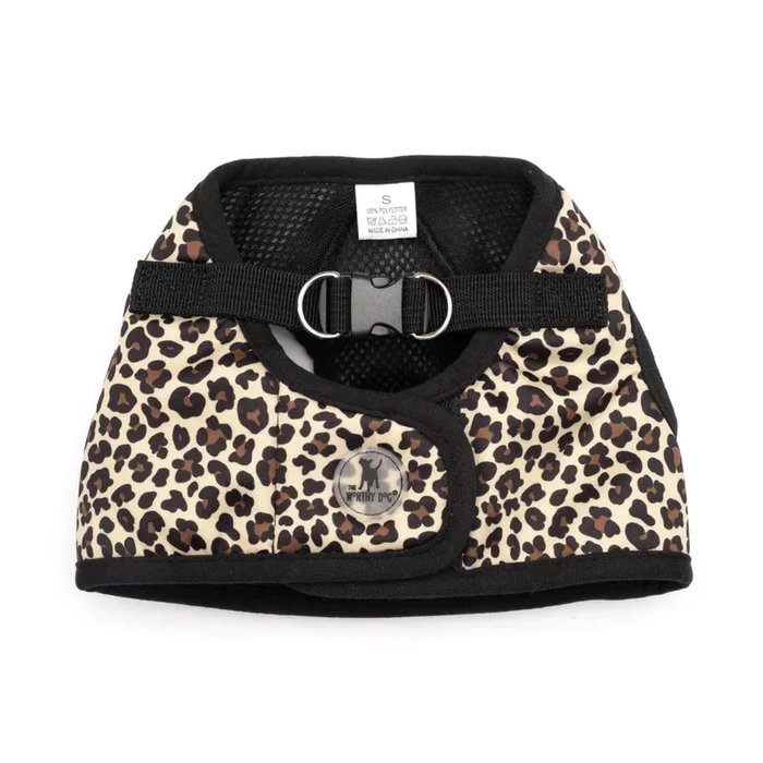 Worthy Dog Sidekick Printed Dog Harness – Leopard