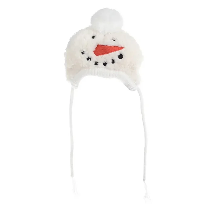 Worthy Dog Snowman Dog Hat
