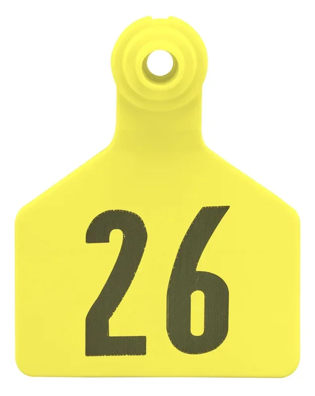 Z2 Tags – Stockman 2-Piece Numbered Ear Tags, 25 ct
