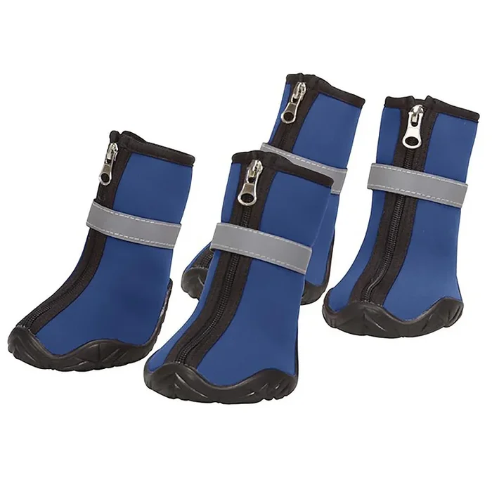 Zack and Zoey ThermaPet Neoprene Dog Boots – Blue
