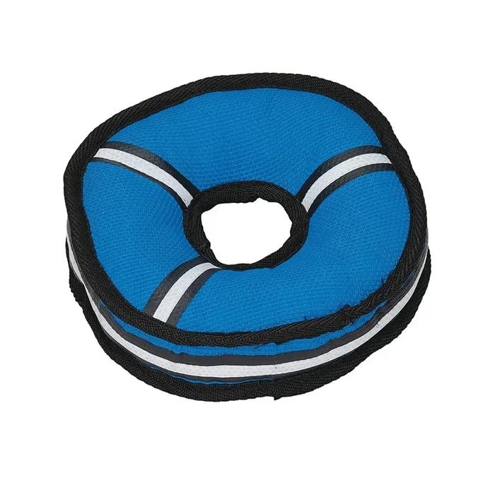 Zanies Toughstructable Toss Dog Toy – Blue Ring