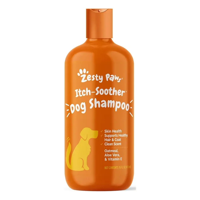 Zesty Paws Oatmeal Anti-Itch Dog Shampoo with Aloe Vera & Vitamin E