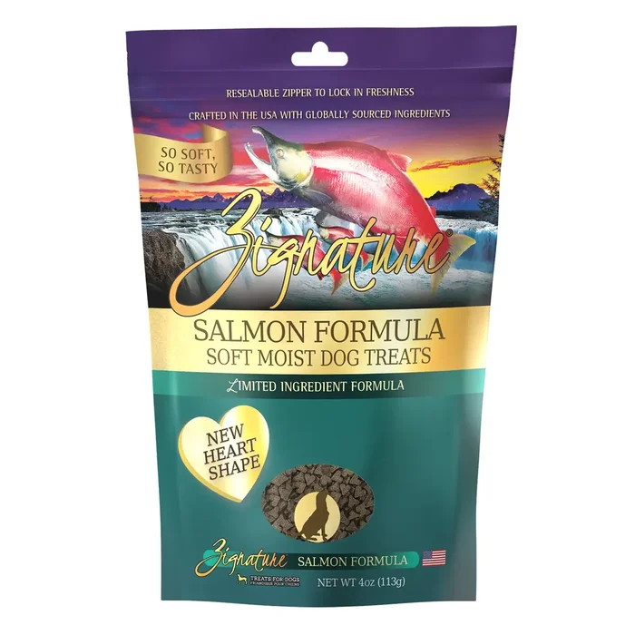 Zignature Soft Moist Dog Treats – Salmon