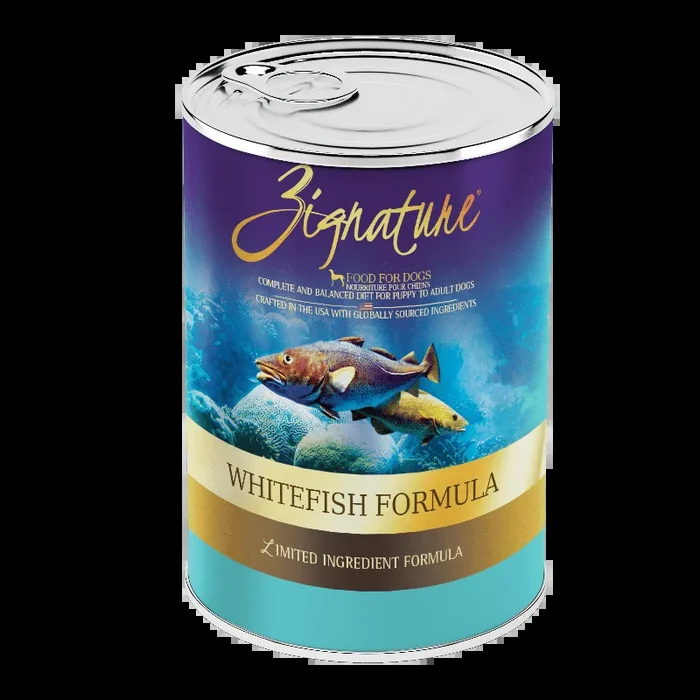 Zignature Whitefish Formula For Dog Canned Food, 13oz