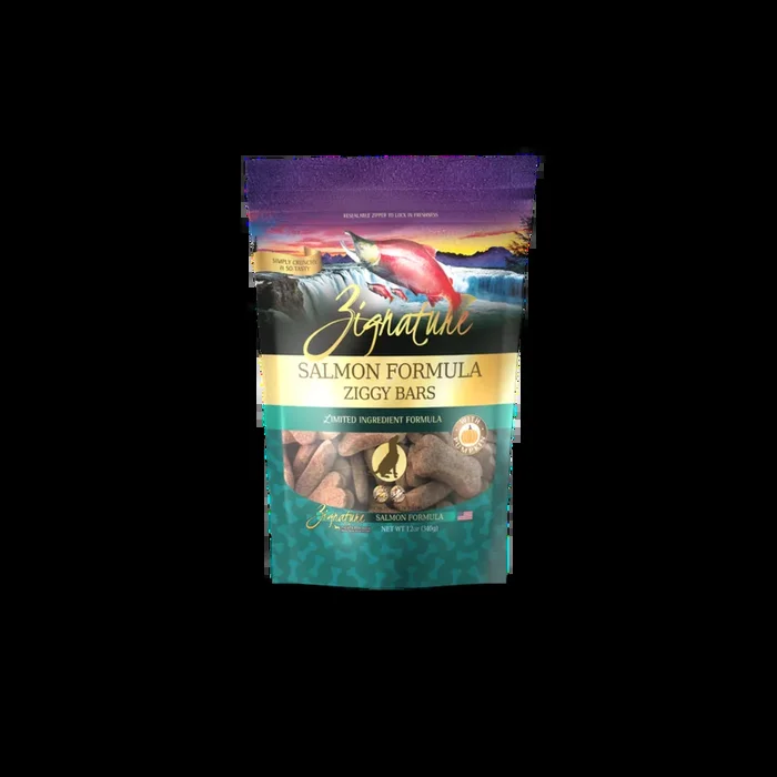 Zignature Ziggy Bars Salmon Dog Treats
