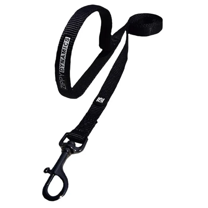 Zippy Dynamics Nylon Dog Leash – Black