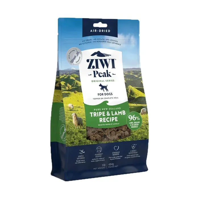 Ziwi Peak Original Series Air-Dried Dog Food Tripe & Lamb Recipe 16-oz