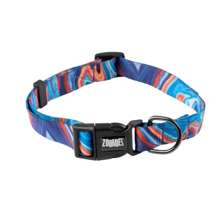 Zoomiez Fluid Printed Collar for Dogs
