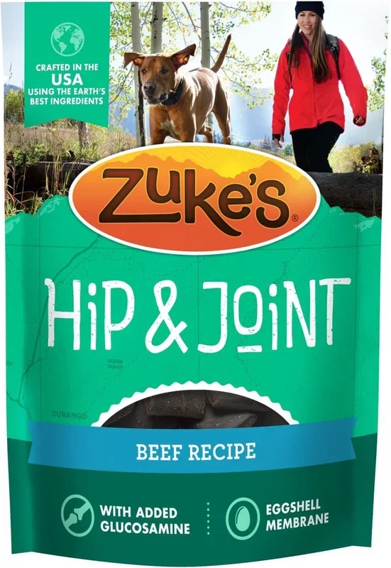 Zuke’s Hip & Joint Beef Recipe Soft & Chewy Dog Treats