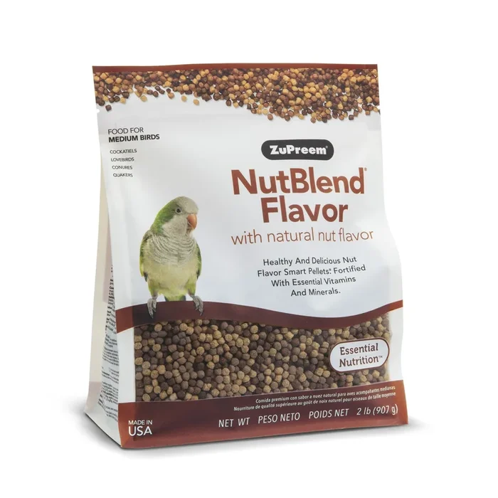 ZuPreem Nut Blend Flavor Medium Bird 2 lb bag